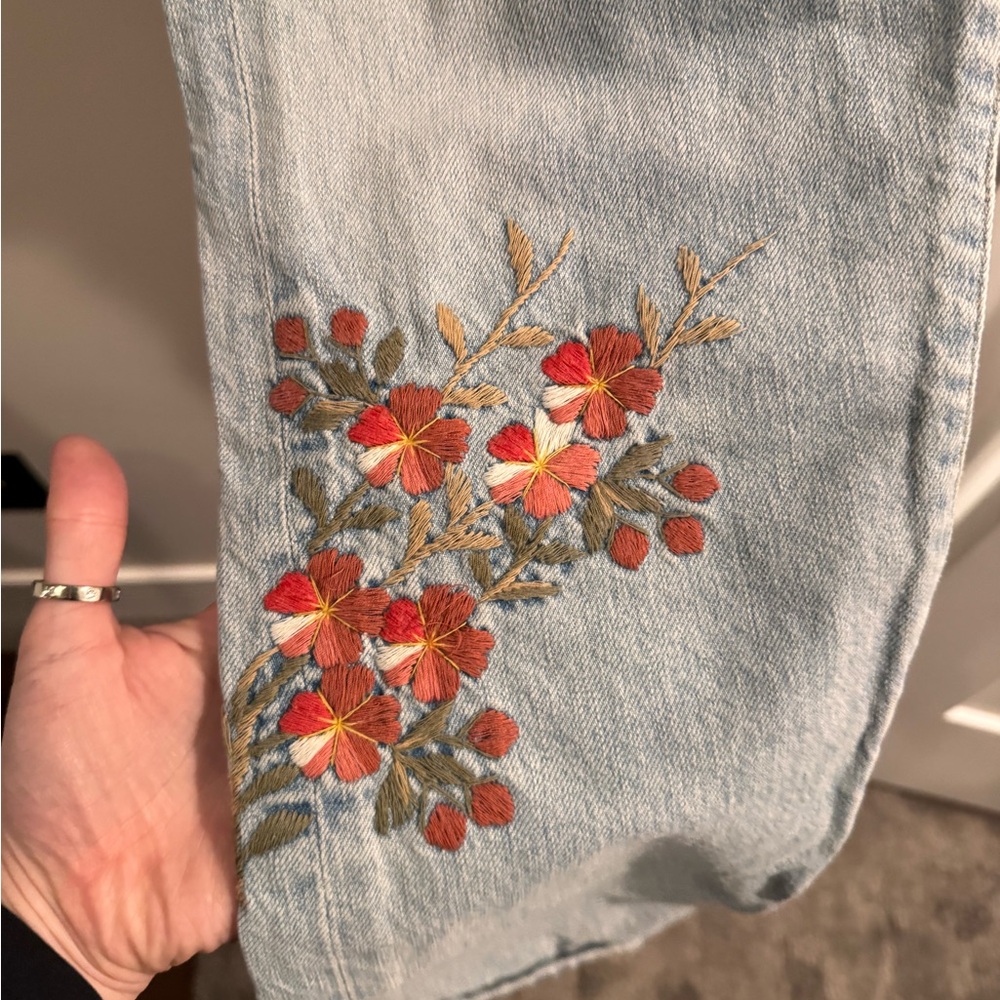 Citizens of Humanity Embroidered Jeans - Picture 3 of 10